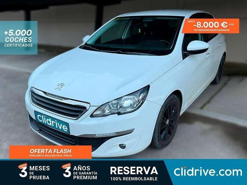 Usado Peugeot 308 Active 125 CV (91 kW) 2014 Blanco Berlina