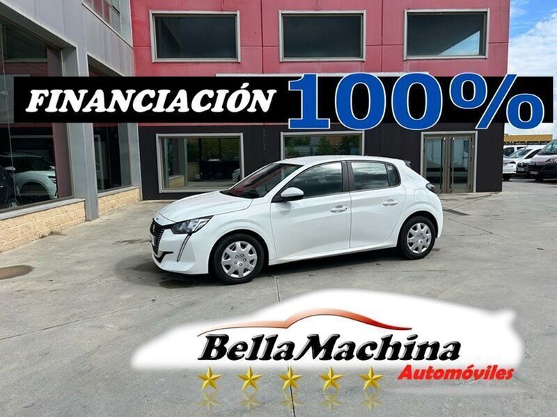 Blanco Usado 2021 Peugeot 208 Active Utilitario | 12.250 € (Precio justo) - Imagen 1/4