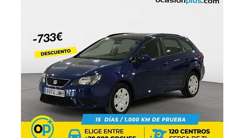 Azul Usado 2016 Seat Ibiza ST Reference Familiar | 9167 € (Precio justo) - Imagen 1/4