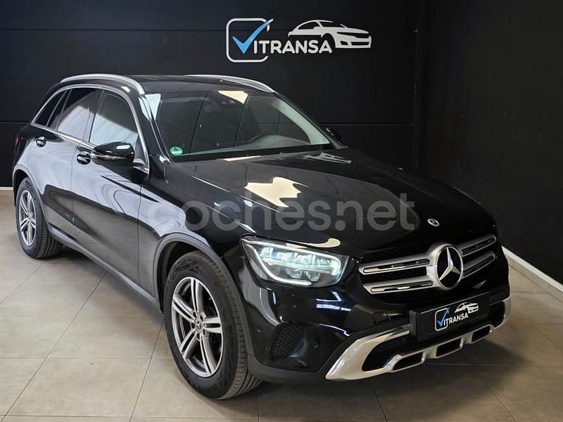 Usado Mercedes GLC220 194 CV (142 kW) 2021 Negro SUV