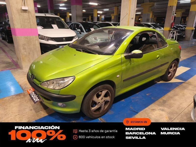 Verde Usado 2002 Peugeot 206 Utilitario | 1650 € (Buen precio) - Imagen 1/4