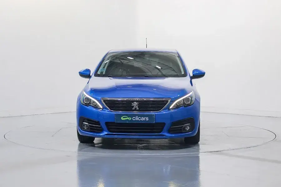 Usado Peugeot 308 Active 100 CV (73 kW) 2020 Azul Berlina