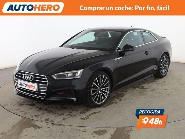 Usado Audi A5 S-Line 190 CV (139 kW) 2018 Negro Coupe