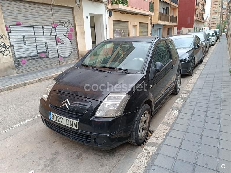 Negro Usado 2005 Citroën C2 Furio Utilitario | 2220 € (Precio justo) - Imagen 1/4