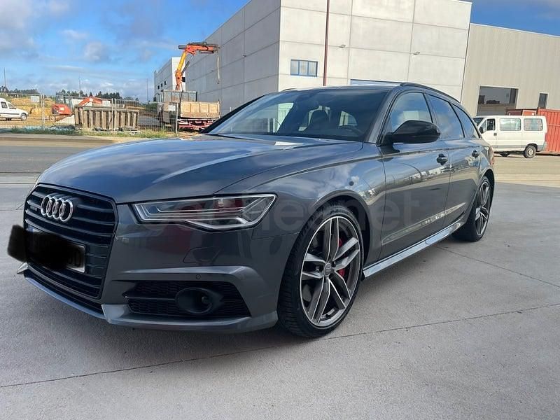 Usado Audi A6 S-Line 320 CV (235 kW) 2016 Gris / plata Familiar
