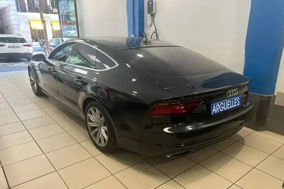Usado Audi A7 S-Line 218 CV (160 kW) 2016 Negro Utilitario