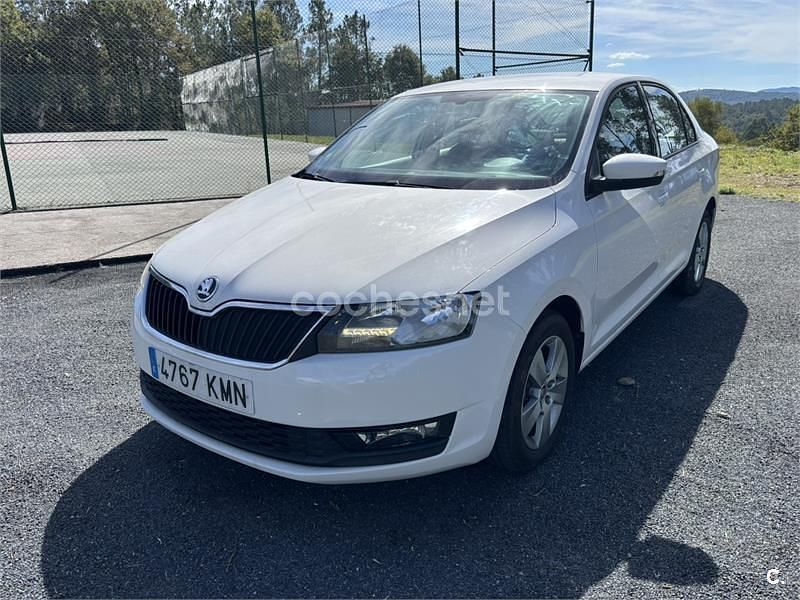 Blanco Usado 2018 Skoda Rapid Ambition Berlina | 13.900 € (Precio justo) - Imagen 1/4