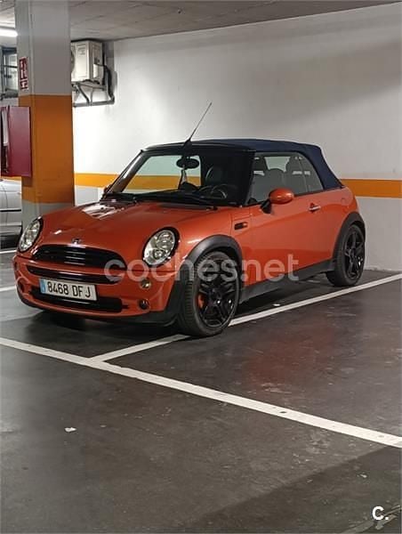Naranja Usado 2005 Mini Cooper Cabriolet Descapotable | 7000 € (Precio justo) - Imagen 1/4