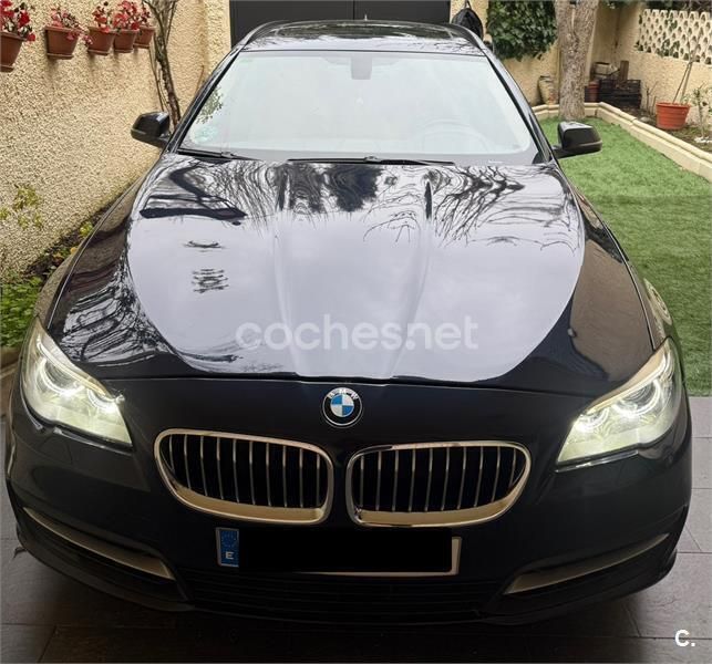 Azul Usado 2014 BMW 520 Familiar | 13.500 € (Precio justo) - Imagen 1/4