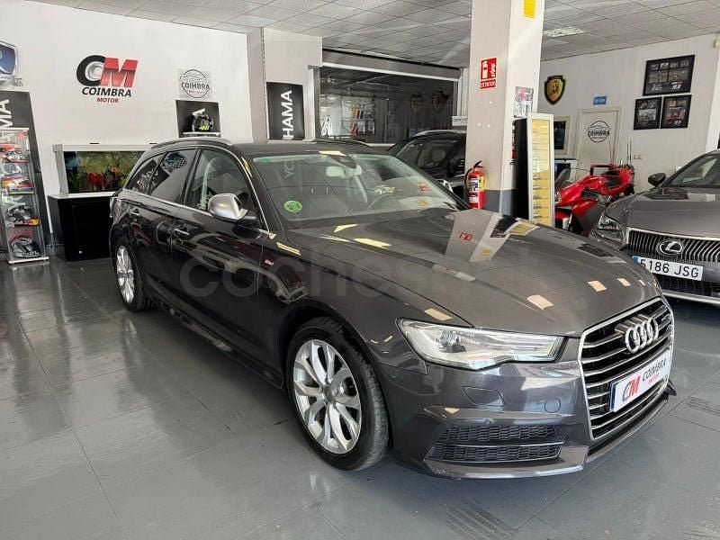 Käytetty Audi A6 S-Line 190 HP (139 kW) 2017 Musta Farmari