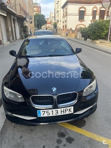 Negro Usado 2013 BMW 320 Cabriolet Comfort Edition Descapotable | 12.500 € (Precio justo) - Imagen 1/3
