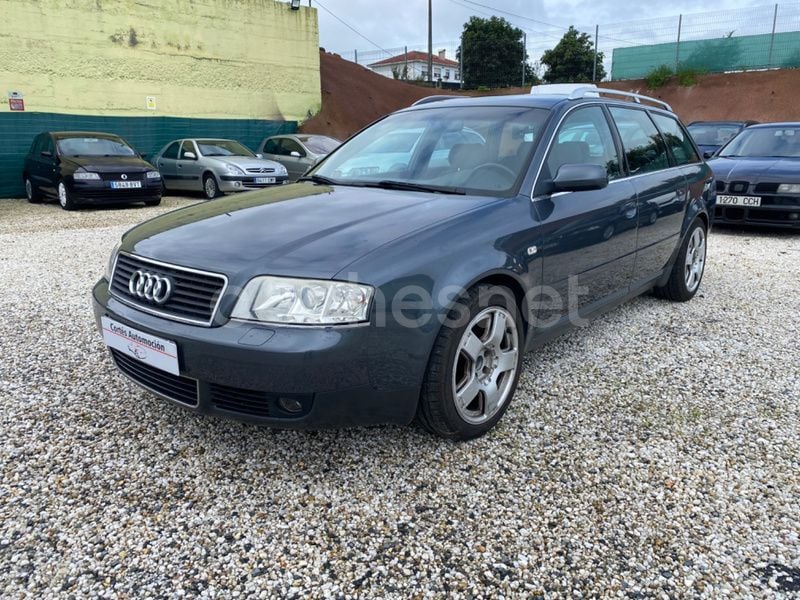 Usado Audi A6 Sport 170 CV (125 kW) 2002 Gris / plata Familiar