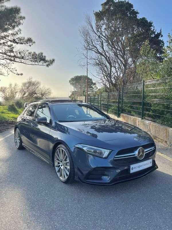 Usado Mercedes A35 AMG AMG 306 CV (225 kW) 2019 Azul Utilitario