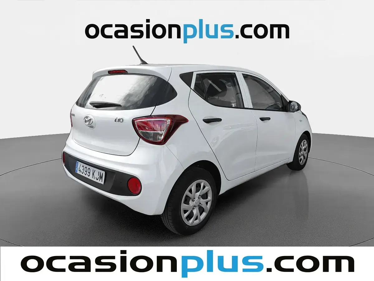 Usado Hyundai i10 67 CV (49 kW) 2018 Blanco Utilitario