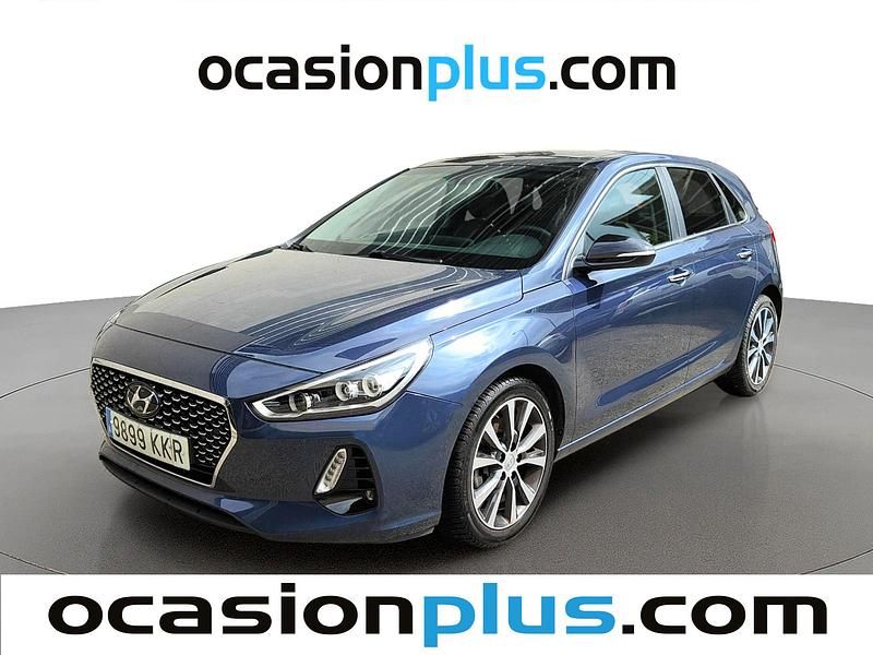 Usado Hyundai i30 Style 140 HP (102 kW) 2018 Azul Citadino