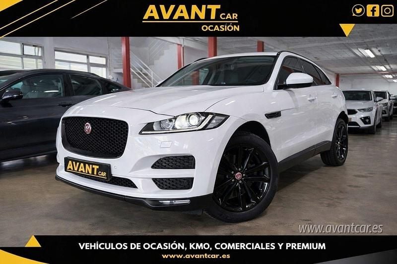 Usado Jaguar F-Pace Prestige 180 CV (132 kW) 2020 Blanco SUV