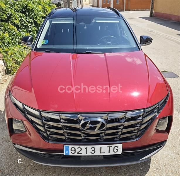 Rojo Usado 2021 Hyundai Tucson SUV | 24.000 € (Precio justo) - Imagen 1/4