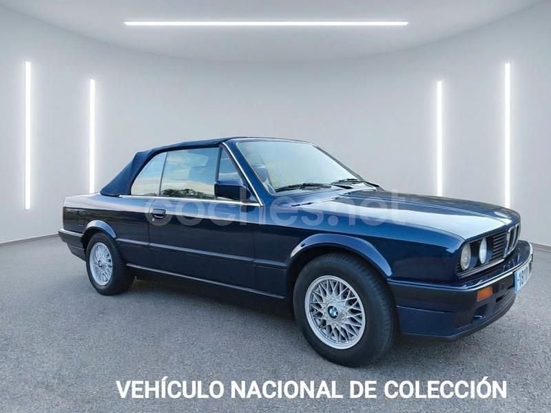 Usado BMW 318 Cabriolet 115 CV (84 kW) 1991 Azul Descapotable