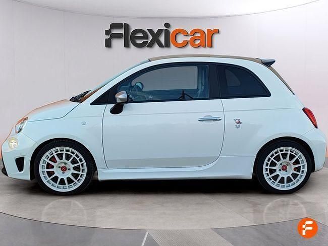 Usado Abarth 595C Turismo 165 CV (121 kW) 2021 Blanco Descapotable