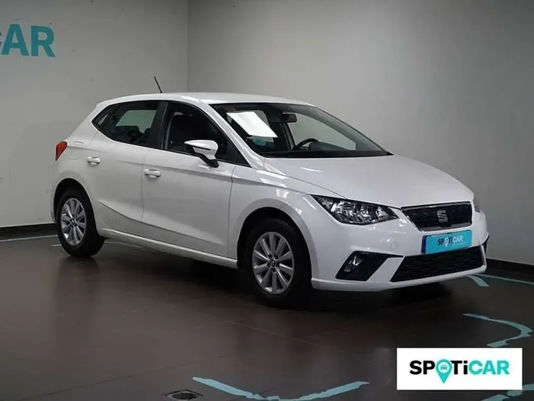Usado Seat Ibiza Style 80 CV (58 kW) 2019 Blanco Utilitario