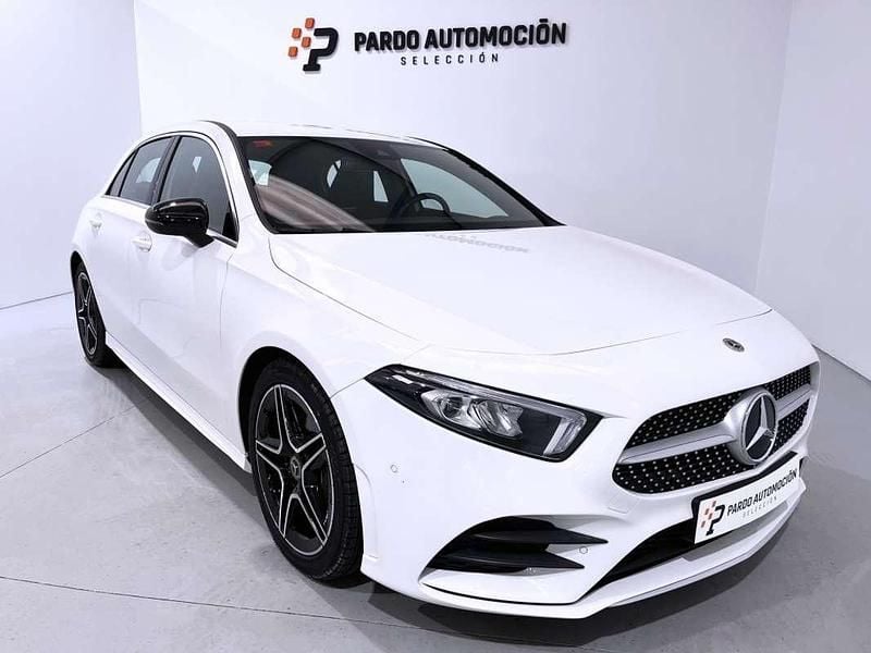 Blanco Usado 2021 Mercedes A200 AMG line Utilitario | 25.900 € (Buen precio) - Imagen 1/4