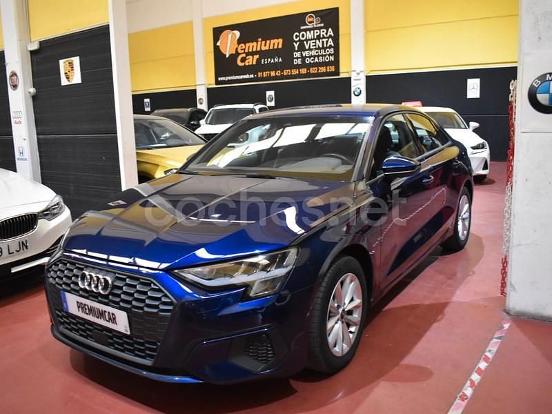 Azul Usado 2021 Audi A3 e-tron Advanced Plus Utilitario | 26.490 € (Precio justo) - Imagen 1/4