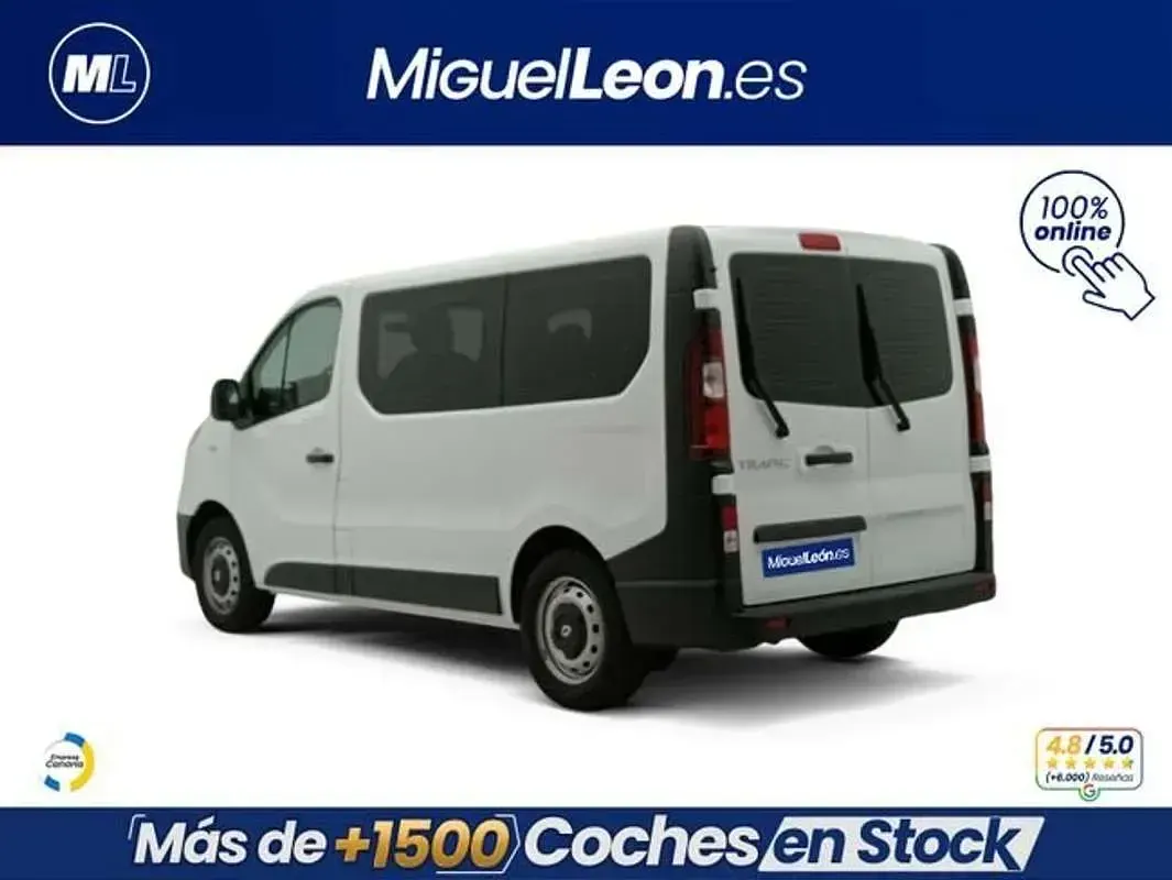 Usado Renault Trafic 125 CV (91 kW) 2018 Blanco Monovolumen