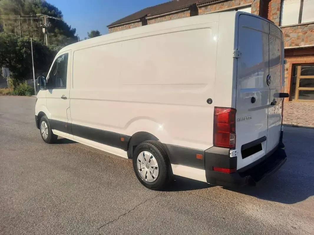 Usado VW Crafter 102 CV (75 kW) 2018 Blanco Van