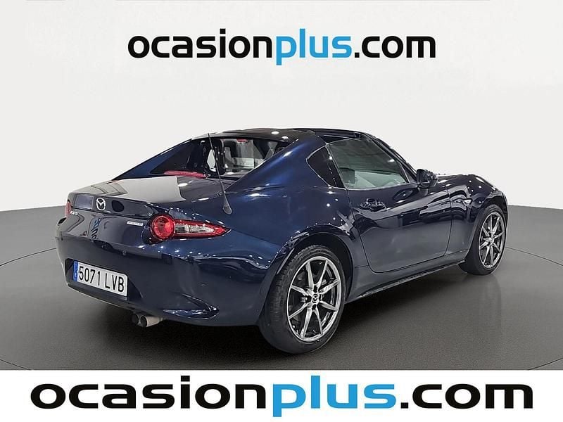Usado Mazda MX5 184 CV (135 kW) 2021 Azul Descapotable