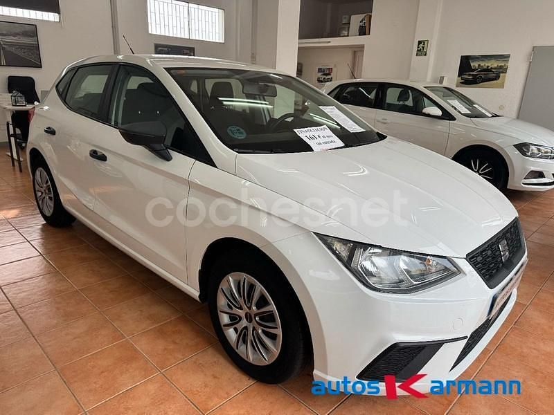 Usado Seat Ibiza Reference 95 CV (69 kW) 2019 Blanco Utilitario