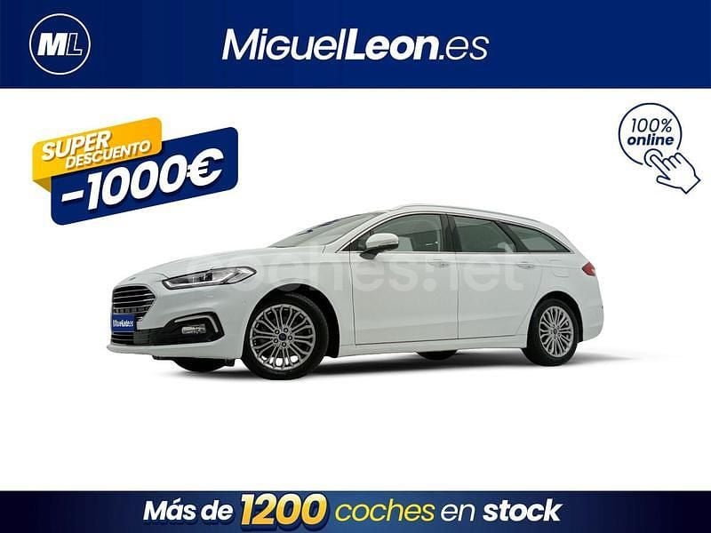 Blanco Usado 2021 Ford Mondeo Titanium Berlina | 17.985 € (Buen precio) - Imagen 1/3