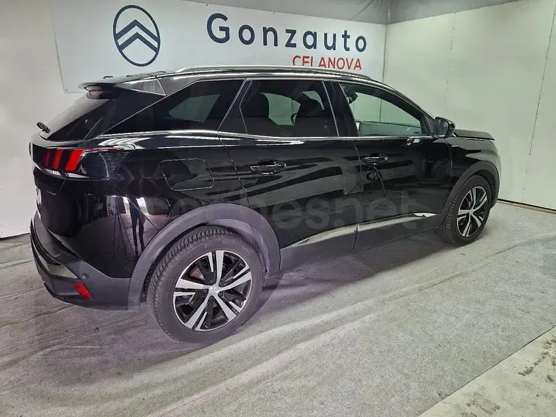Usado Peugeot 3008 GT-line 130 CV (95 kW) 2020 Negro SUV