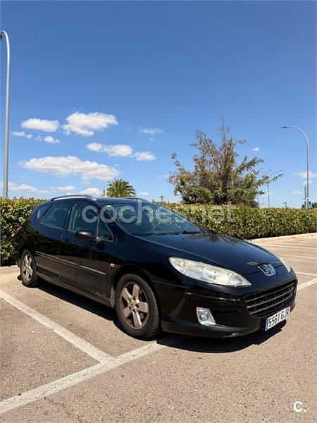 Negro Usado 2008 Peugeot 407 Sport Familiar | 3500 € (Buen precio) - Imagen 1/4