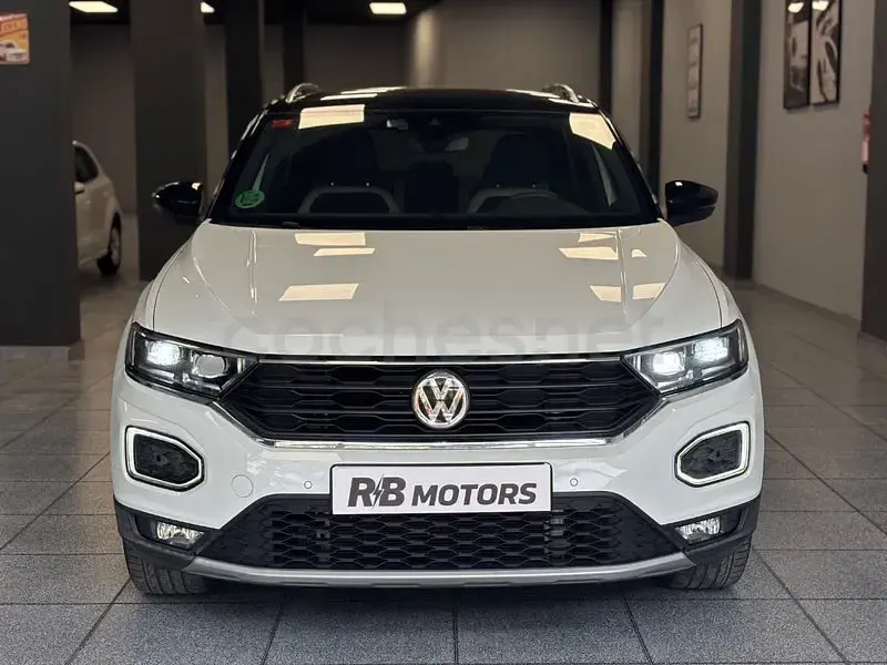 Usado VW T-Roc Sportline 150 CV (110 kW) 2018 Blanco SUV