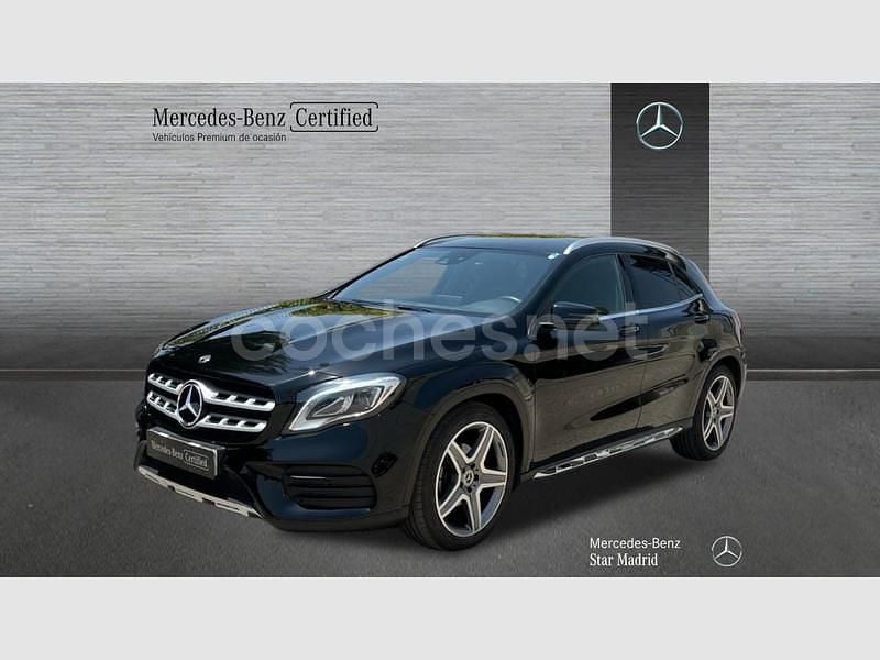 Negro Usado 2019 Mercedes GLA200 AMG line SUV | 26.990 € (Precio justo) - Imagen 1/4