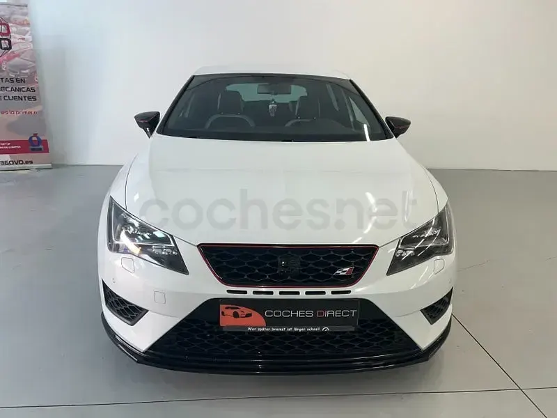 Usado Seat Leon CUPRA 265 CV (194 kW) 2015 Blanco Berlina