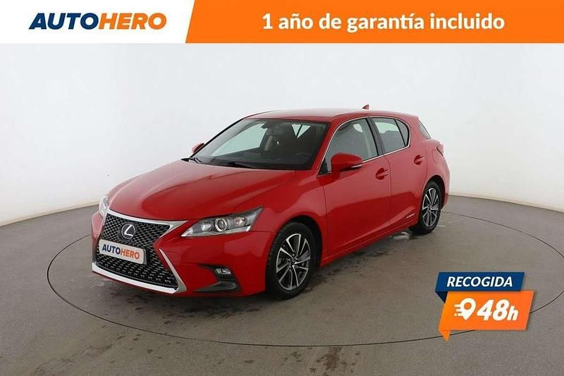 Rojo Usado 2018 Lexus CT200h Business Edition Berlina | 19.999 € (Precio justo) - Imagen 1/3