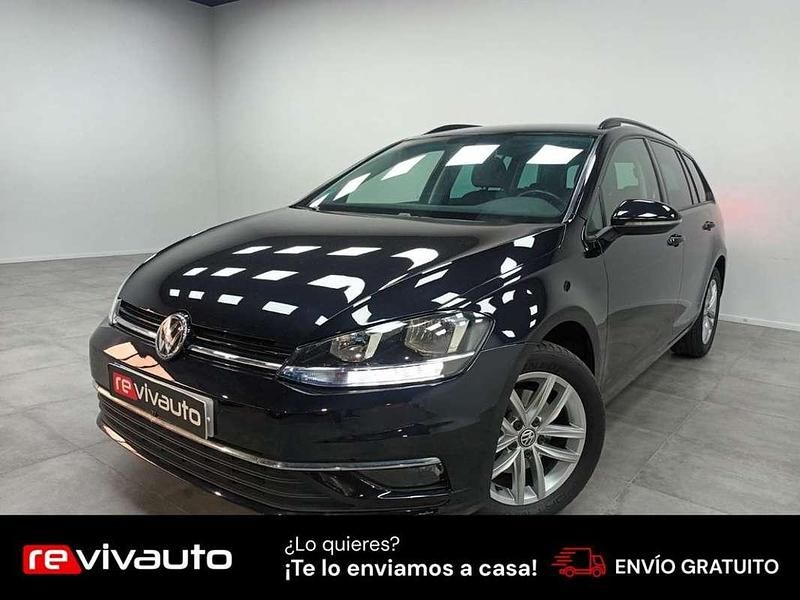 Negro Usado 2020 VW Golf VII Advance Familiar | 14.490 € (Precio justo) - Imagen 1/4