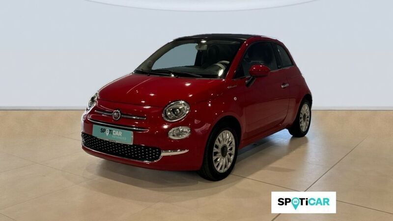 Rojo Usado 2022 Fiat 500 Dolcevita Descapotable | 17.900 € - Imagen 1/4
