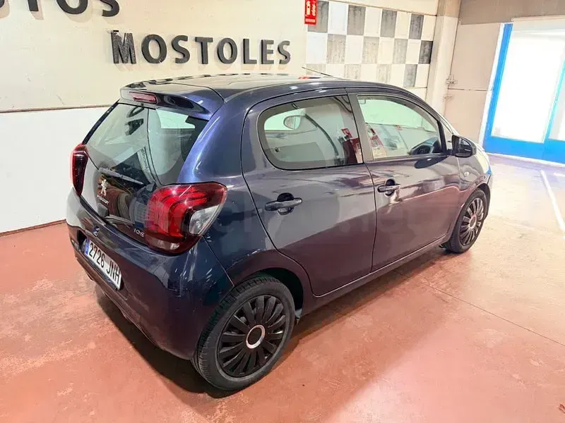 Usado Peugeot 108 Allure 82 CV (60 kW) 2016 Azul Berlina