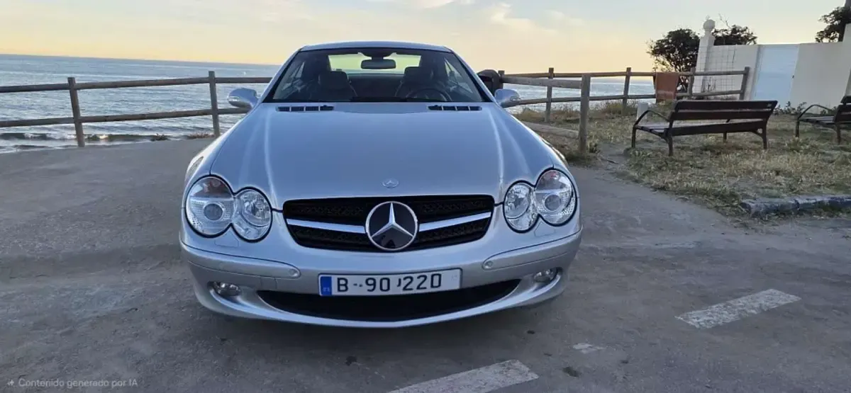 Usado Mercedes SL43 AMG AMG 245 CV (180 kW) 2003 Plateado Descapotable