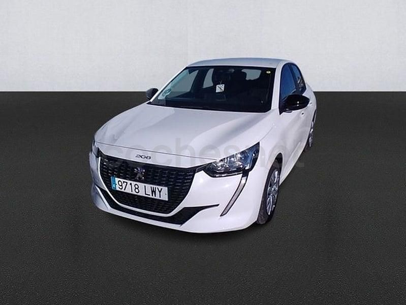 Usado Peugeot 208 Active 100 CV (73 kW) 2022 Blanco Utilitario