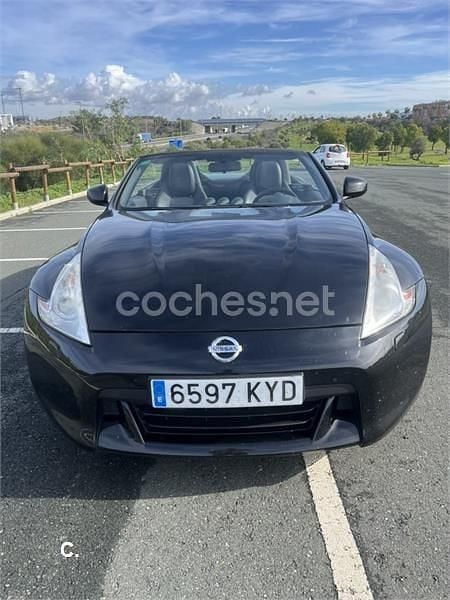 Usado Nissan 370Z Pack 328 CV (241 kW) 2012 Negro Descapotable