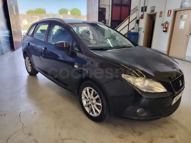 Usado Seat Ibiza Style 105 CV (77 kW) 2012 Negro Berlina