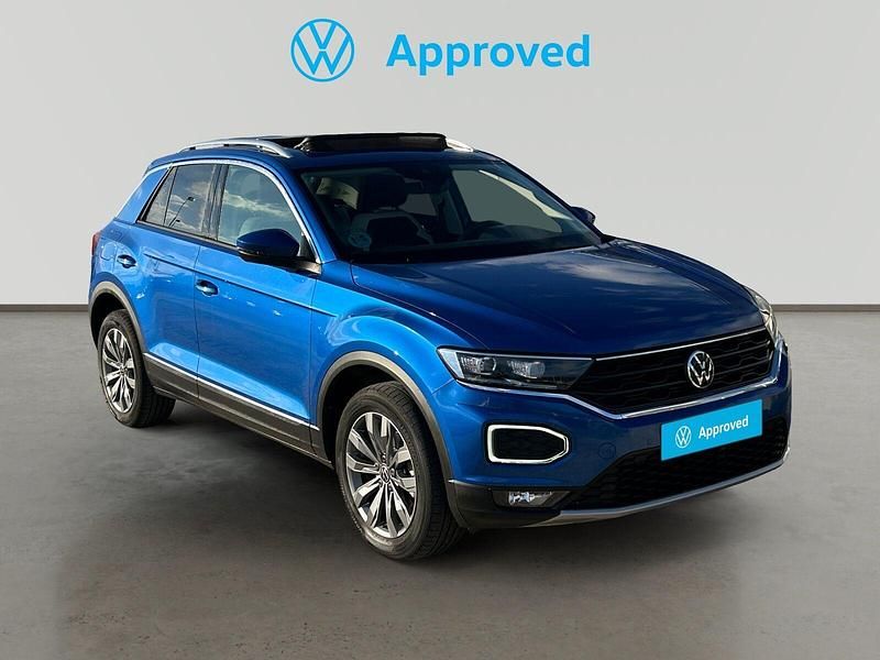 Usado VW T-Roc Sportline 150 CV (110 kW) 2021 Azul SUV