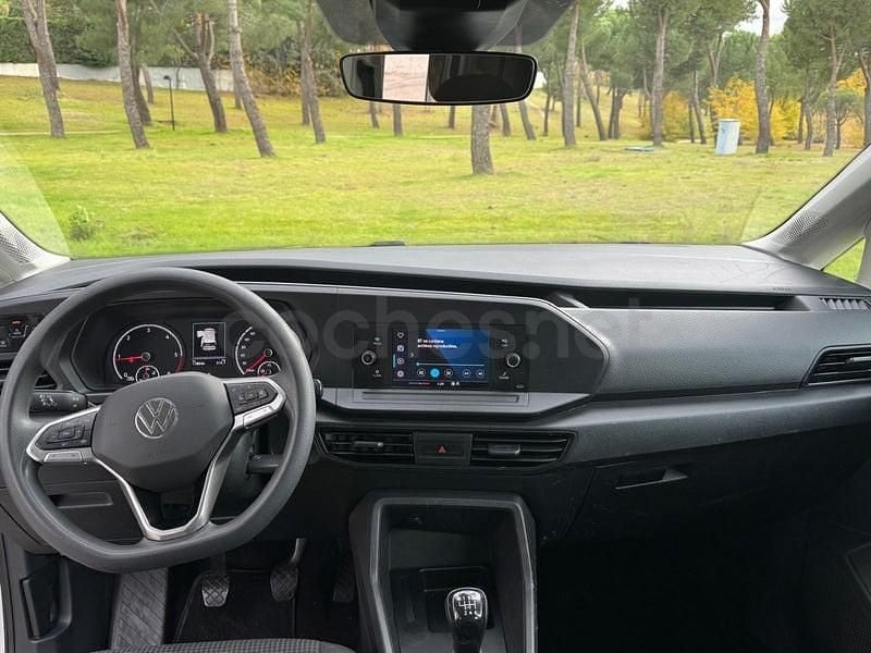 Usado VW Caddy 102 CV (75 kW) 2021 Blanco Monovolumen