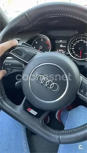 Usado Audi A5 S-Line 177 CV (130 kW) 2014 Gris / plata Coupe