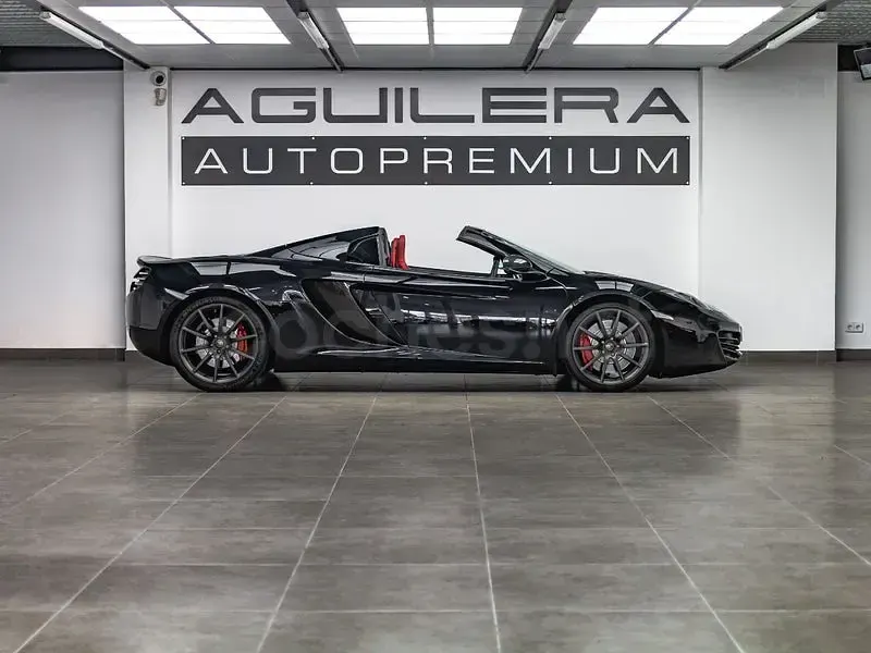 Usado McLaren MP4-12C 850 CV (625 kW) 2013 Negro Descapotable
