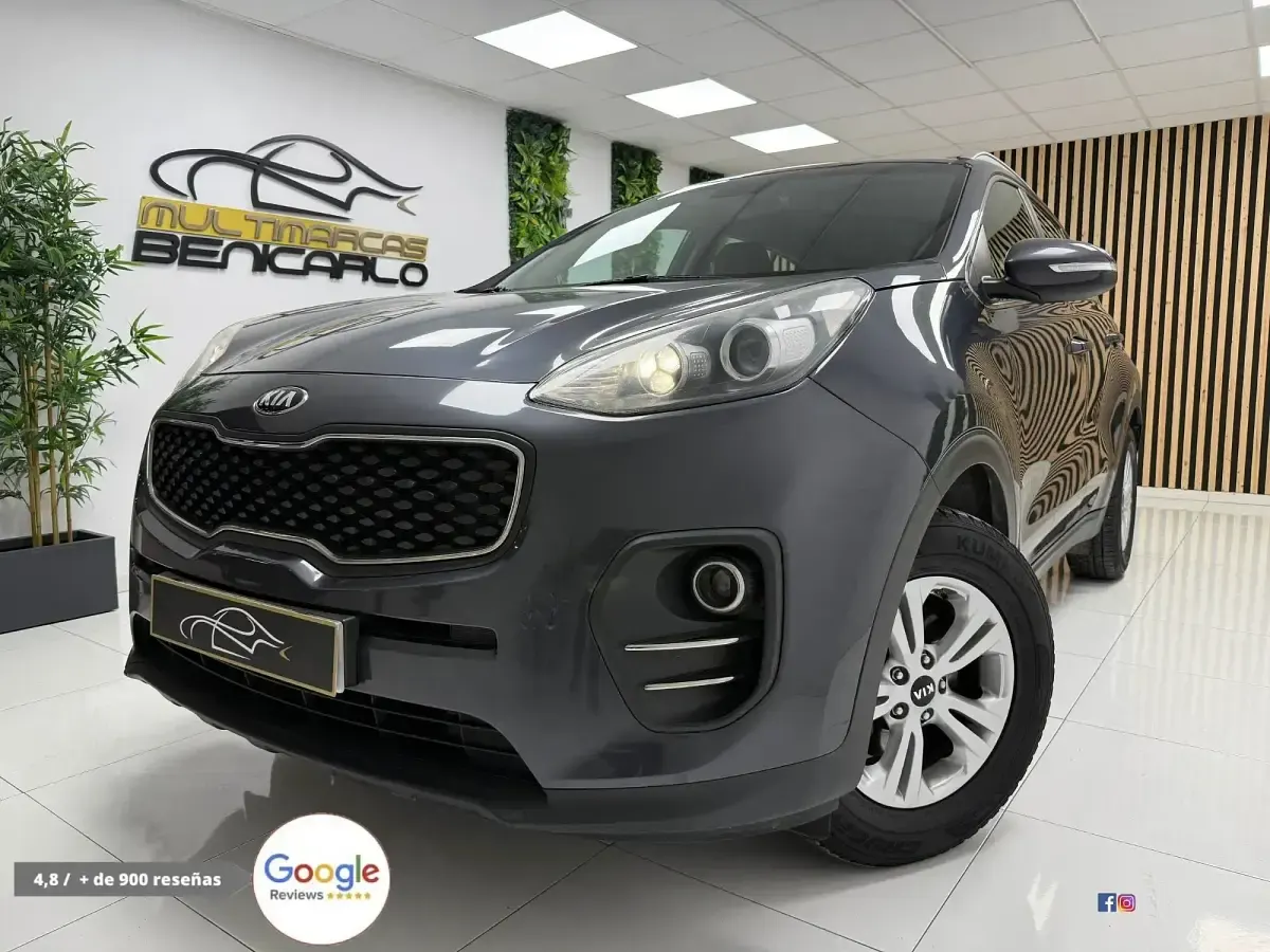 Usado Kia Sportage 132 CV (97 kW) 2017 Gris SUV