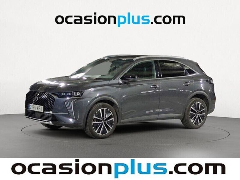 Gris Usado 2024 DS Automobiles DS7 Crossback Rivoli SUV | 28.991 € (Buen precio) - Imagen 1/4